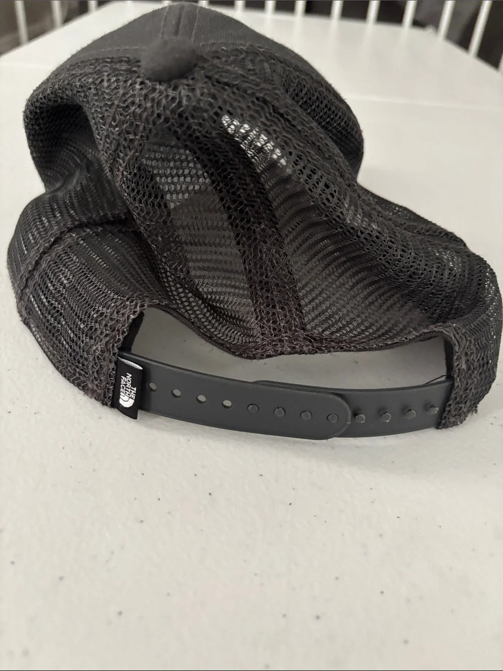 The North Face Black Mesh Trucker Hat